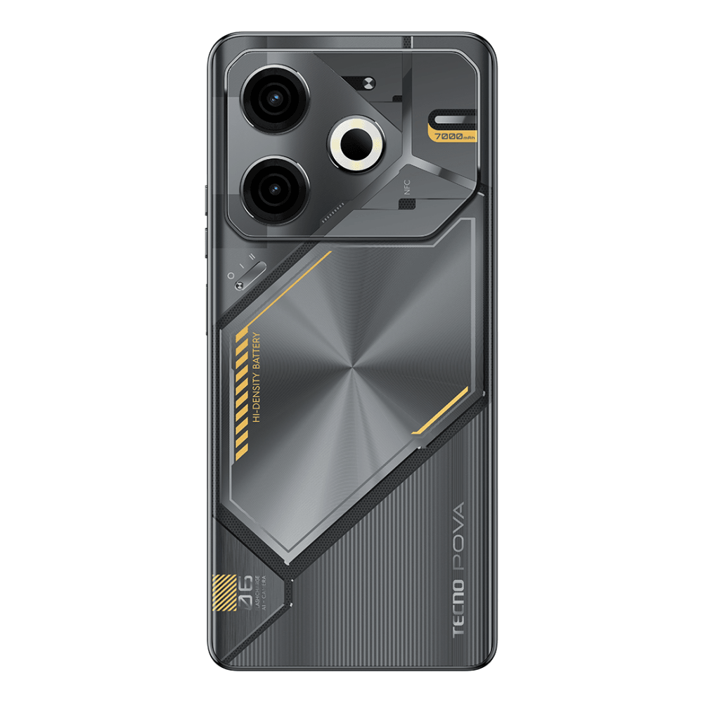 LI6 POVA 6 Neo 256+8 Speed Black, 6.78" Asahi Glass, 20:9, 2460 x 1080 Mpix, 2.2GHz, 8 Core, 8GB RAM, 256GB, up to 1TB flash, 50Мп+AI/8Мп, 2 Sim, 4G, BT v5.3, WiFi 802.11 b/g/n, GPS/AGPS, GLONASS, NFC, Type-C, 7000mAh, Android 14, 225g, 168,61 ммx76.61 мм